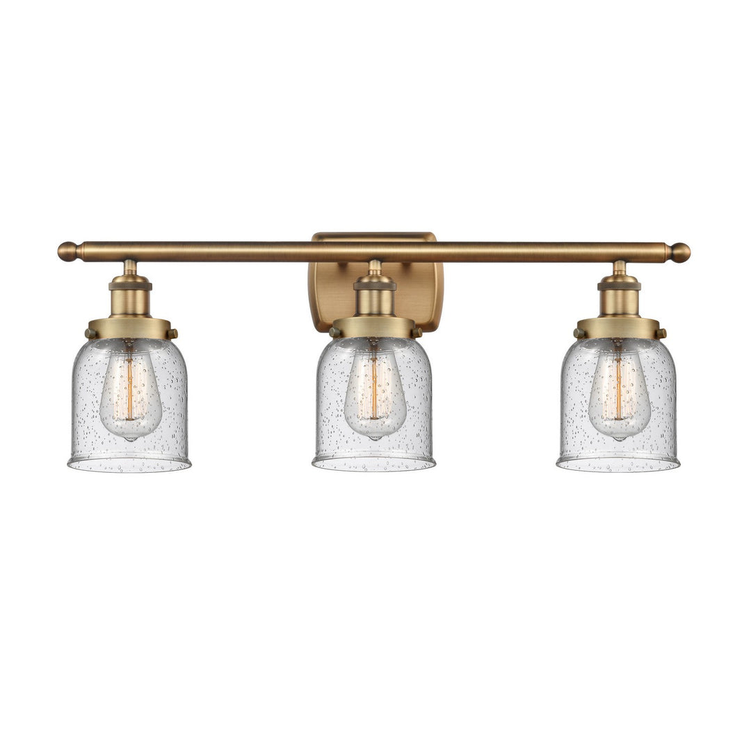 Innovations Ballston Urban 916-3W-BB-G54-LED Bath Vanity Light 26 in. wide - Brushed Brass