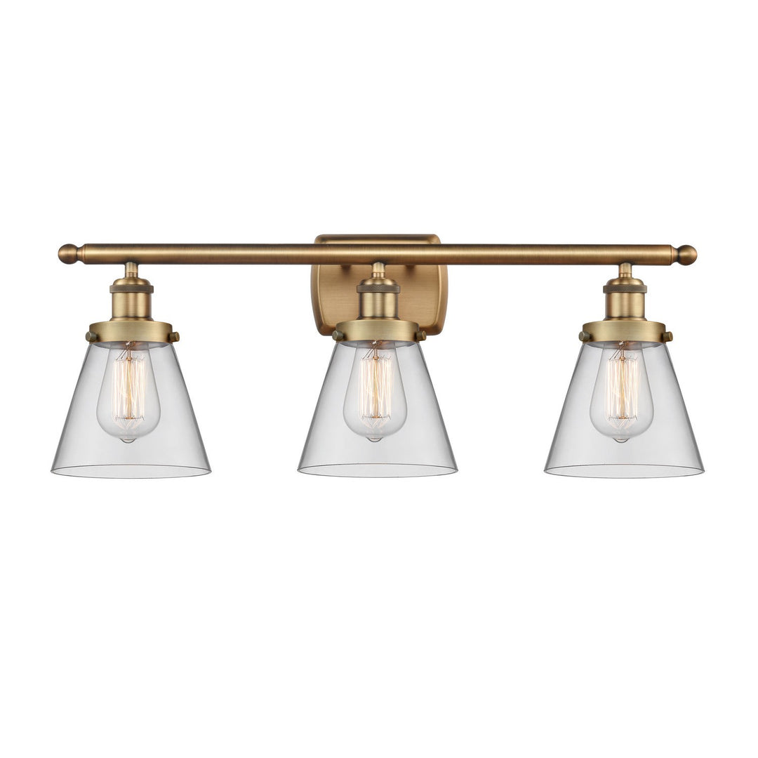 Innovations Ballston Urban 916-3W-BB-G62 Bath Vanity Light 26 in. wide - Brushed Brass