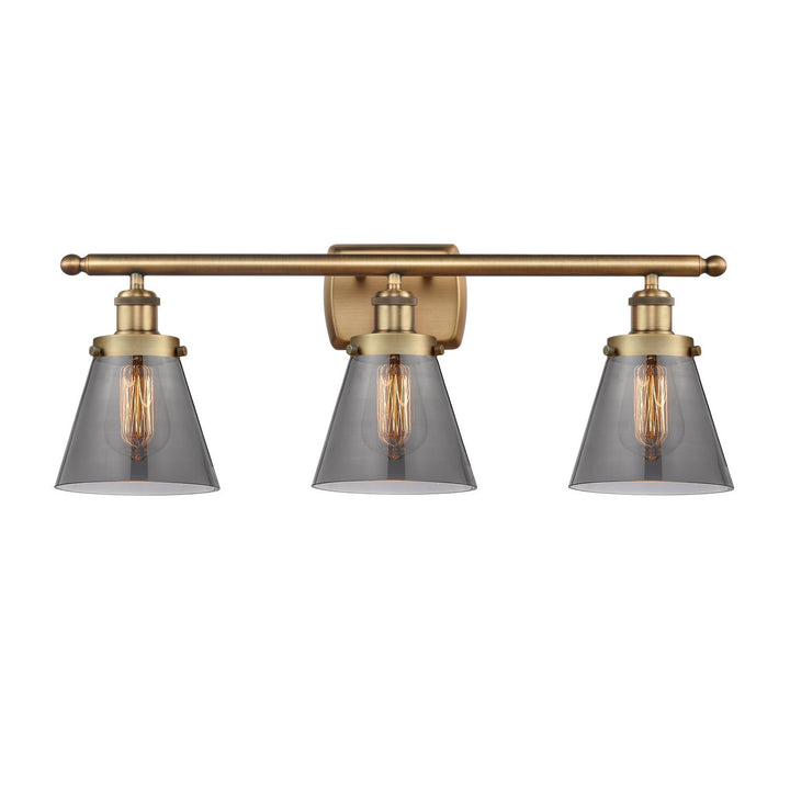 Innovations Ballston Urban 916-3W-BB-G63-LED Bath Vanity Light 26 in. wide - Brushed Brass