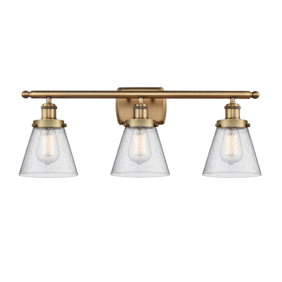 Innovations Ballston Urban 916-3W-BB-G64 Bath Vanity Light 26 in. wide - Brushed Brass