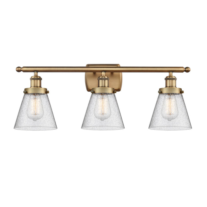 Innovations Ballston Urban 916-3W-BB-G64 Bath Vanity Light 26 in. wide - Brushed Brass