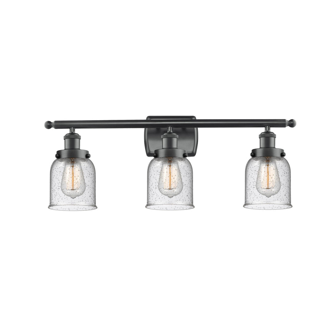 Innovations Ballston Urban 916-3W-BK-G54-LED Bath Vanity Light 26 in. wide - Matte Black