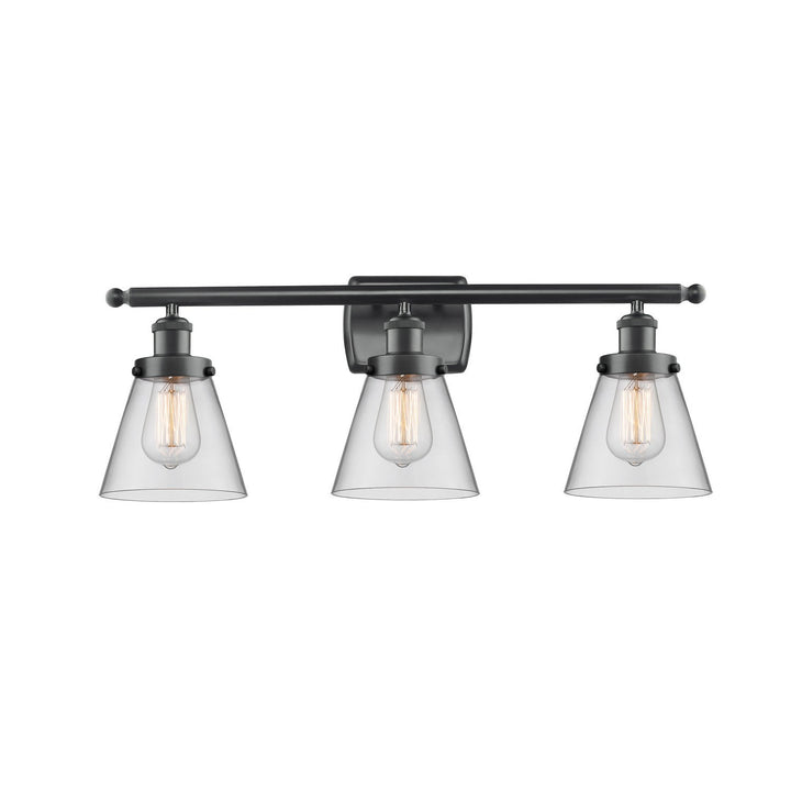 Innovations Ballston Urban 916-3W-BK-G62 Bath Vanity Light 26 in. wide - Matte Black