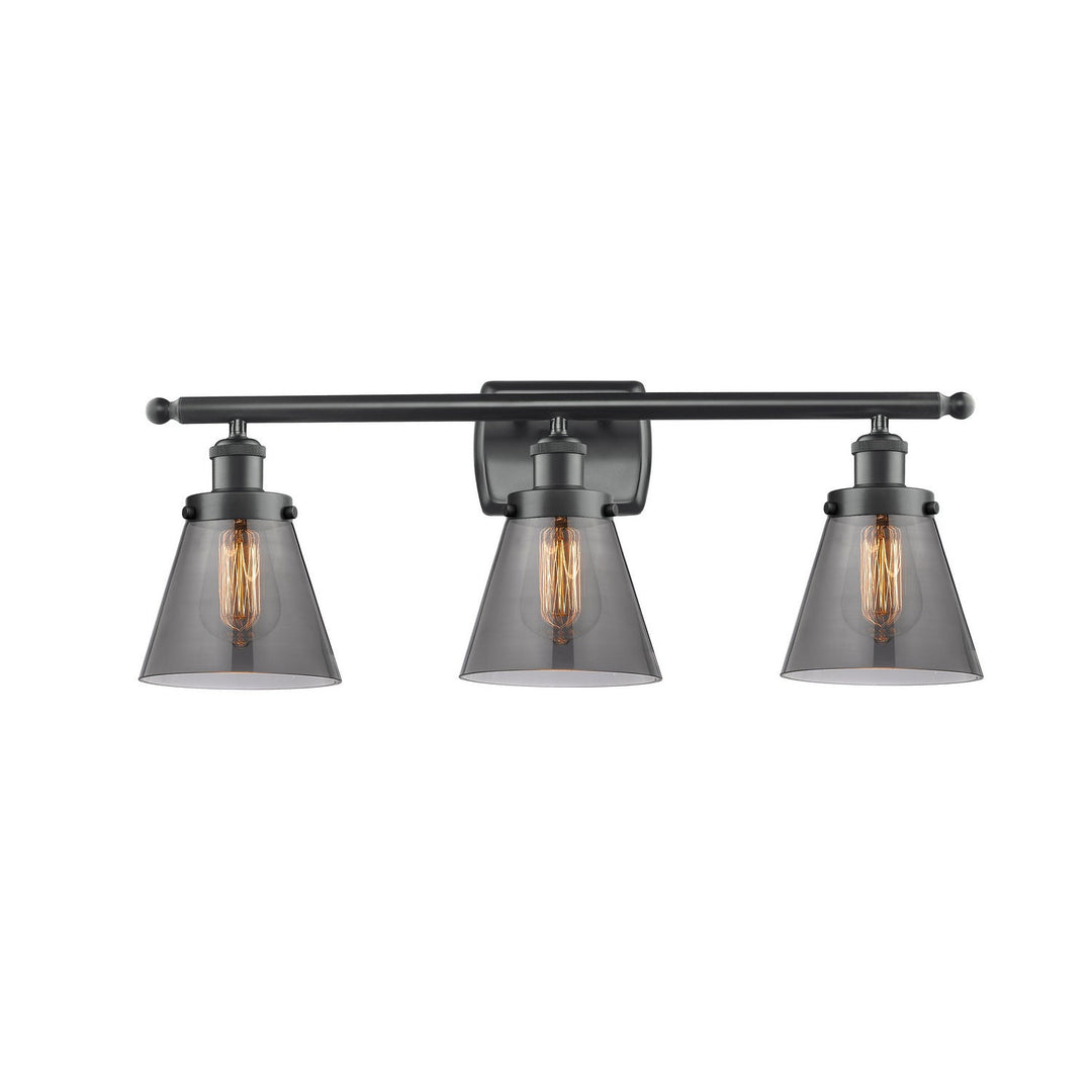 Innovations Ballston Urban 916-3W-BK-G63 Bath Vanity Light 26 in. wide - Matte Black