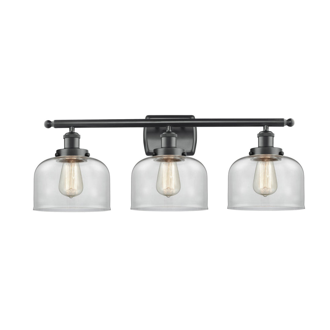 Innovations Ballston Urban 916-3W-BK-G72 Bath Vanity Light 28 in. wide - Matte Black