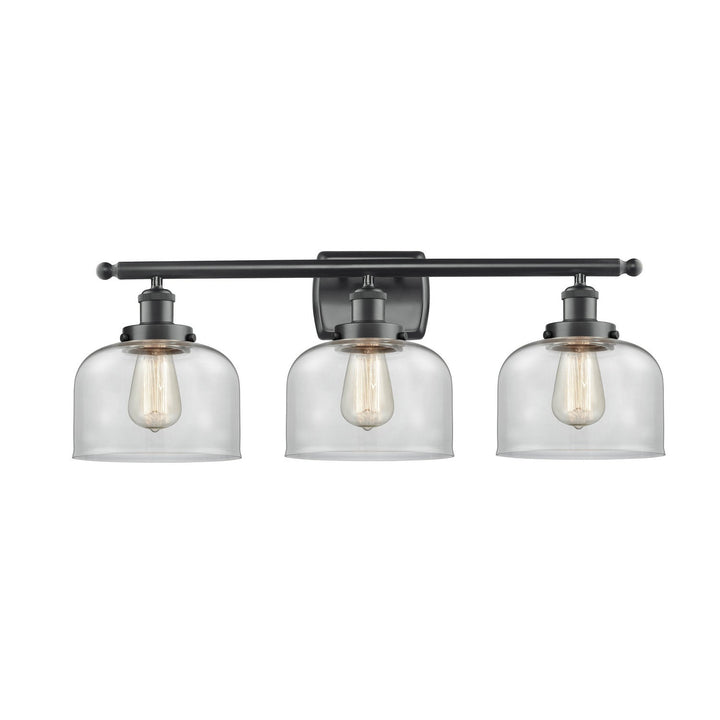 Innovations Ballston Urban 916-3W-BK-G72 Bath Vanity Light 28 in. wide - Matte Black