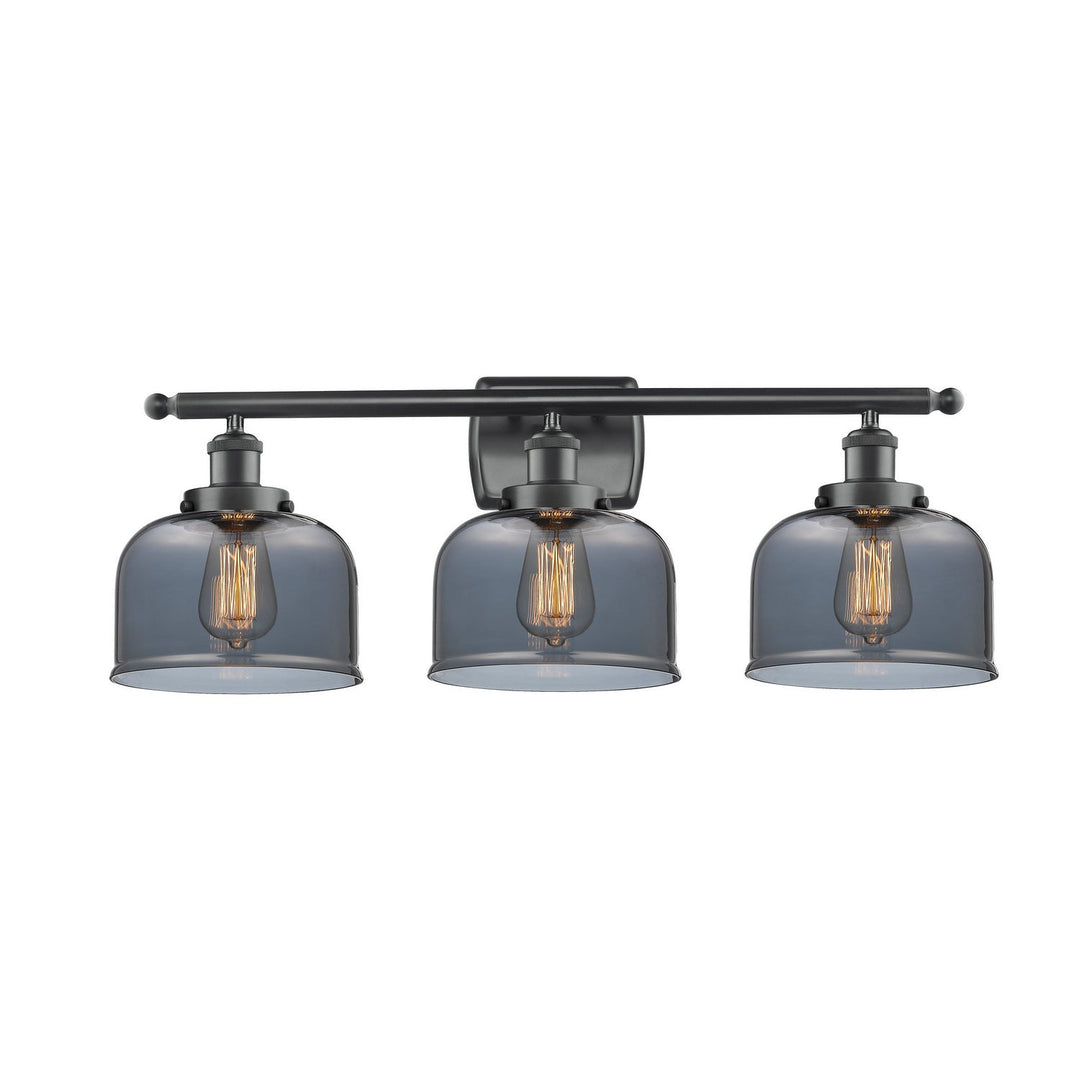 Innovations Ballston Urban 916-3W-BK-G73 Bath Vanity Light 28 in. wide - Matte Black