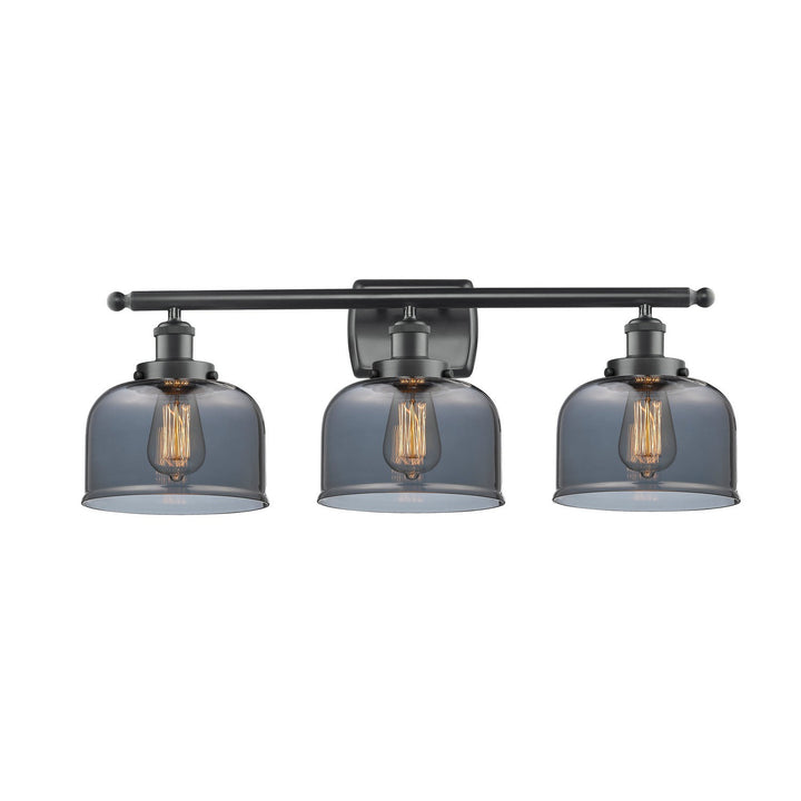 Innovations Ballston Urban 916-3W-BK-G73 Bath Vanity Light 28 in. wide - Matte Black