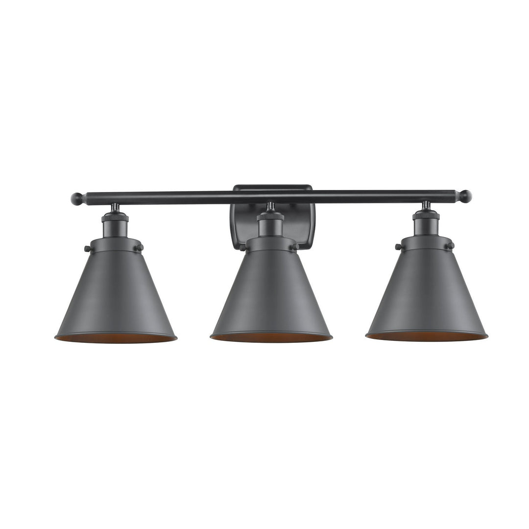Innovations Ballston Urban 916-3W-BK-M13 Bath Vanity Light 26 in. wide - Matte Black