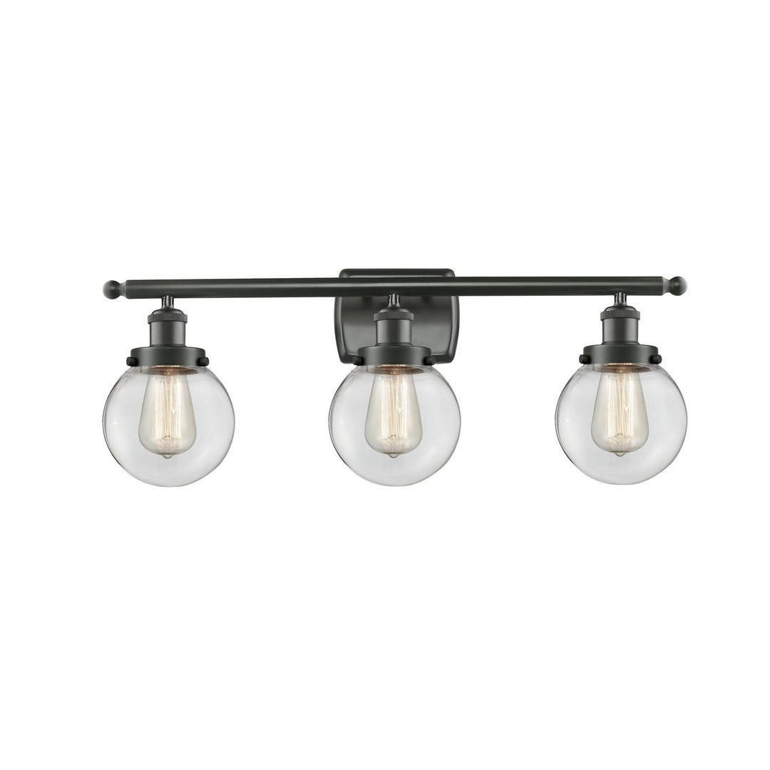 Innovations Ballston Urban 916-3W-OB-G202-6 Bath Vanity Light 26 in. wide - Oil Rubbed Bronze