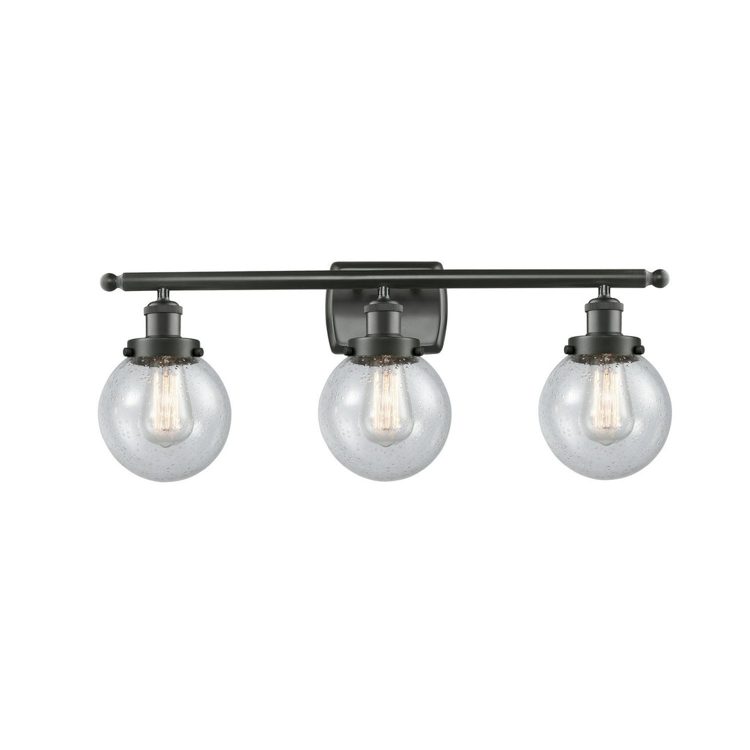 Innovations Ballston Urban 916-3W-OB-G204-6 Bath Vanity Light 26 in. wide - Oil Rubbed Bronze