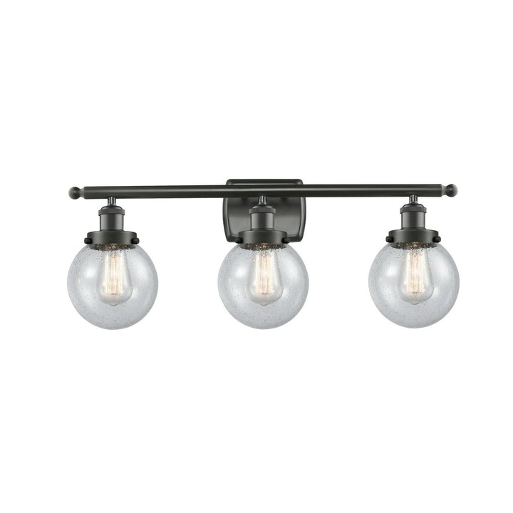 Innovations Ballston Urban 916-3W-OB-G204-6 Bath Vanity Light 26 in. wide - Oil Rubbed Bronze