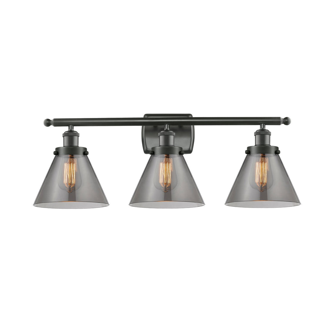 Innovations Ballston Urban 916-3W-OB-G43 Bath Vanity Light 28 in. wide - Oil Rubbed Bronze