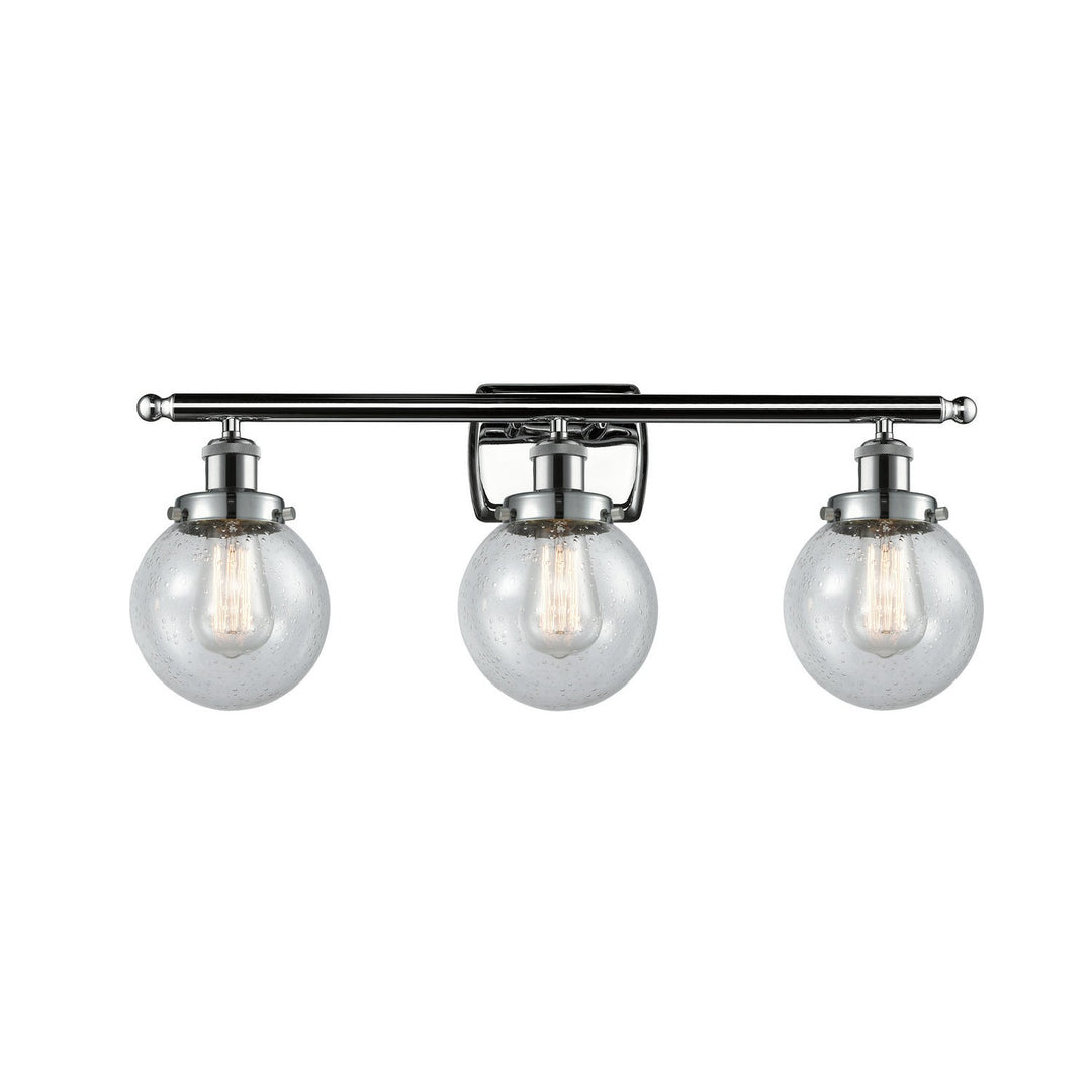 Innovations Ballston Urban 916-3W-PC-G204-6 Bath Vanity Light 26 in. wide - Polished Chrome
