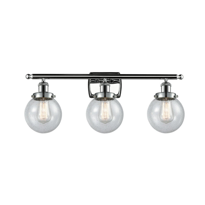 Innovations Ballston Urban 916-3W-PC-G204-6 Bath Vanity Light 26 in. wide - Polished Chrome