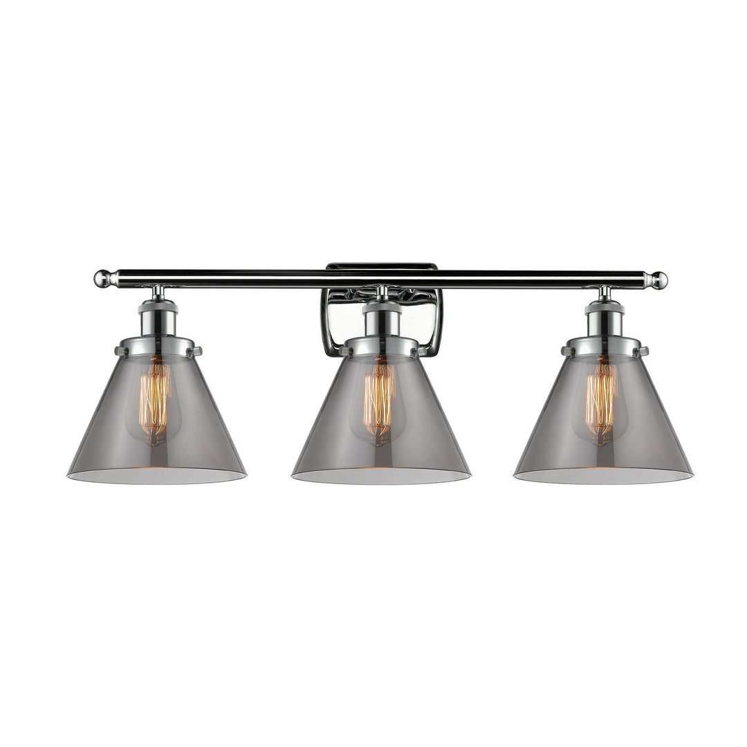 Innovations Ballston Urban 916-3W-PC-G43-LED Bath Vanity Light 28 in. wide - Polished Chrome