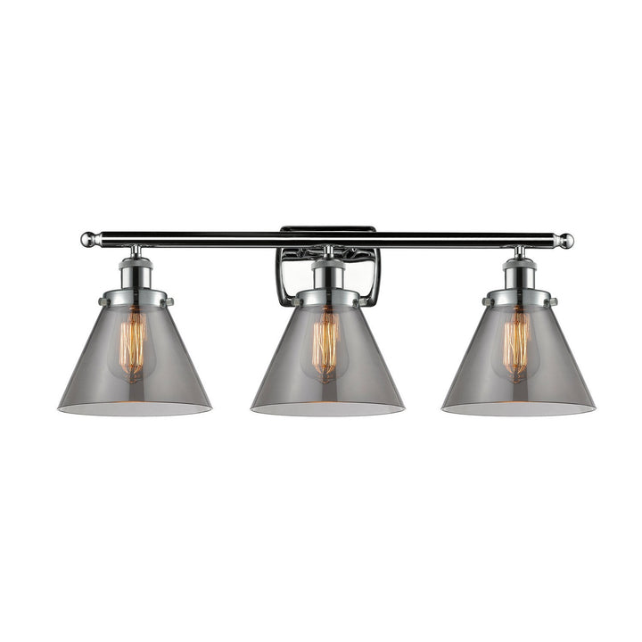 Innovations Ballston Urban 916-3W-PC-G43-LED Bath Vanity Light 28 in. wide - Polished Chrome