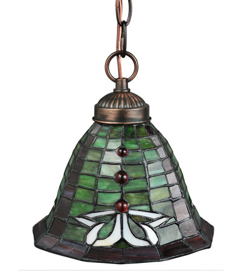 Meyda Tiffany Dublin 114281 Pendant Light - Mahogany Bronze