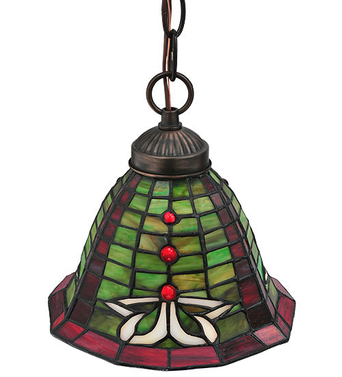 Meyda Tiffany Dublin 114281 Pendant Light - Mahogany Bronze