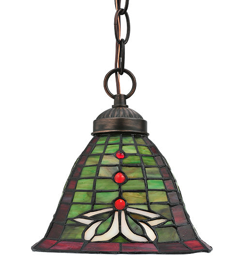 Meyda Tiffany Dublin 114281 Pendant Light - Mahogany Bronze