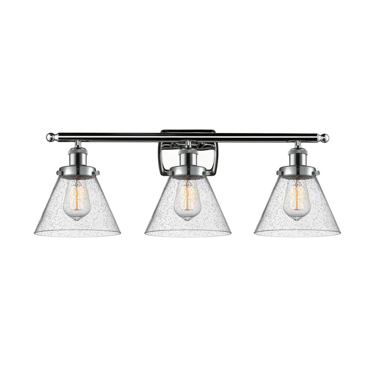 Innovations Ballston Urban 916-3W-PC-G44-LED Bath Vanity Light 28 in. wide - Polished Chrome
