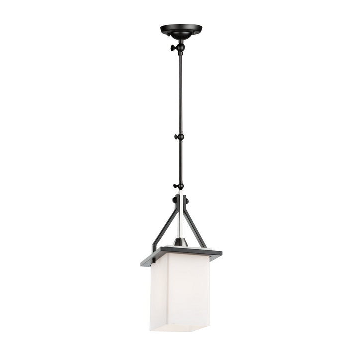 Artcraft Brydon AC11240NB Pendant Light - Black and Brushed Nickel