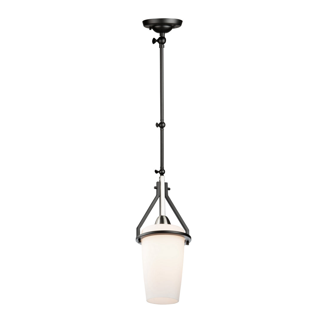 Artcraft Brydon AC11241NB Pendant Light - Black and Brushed Nickel