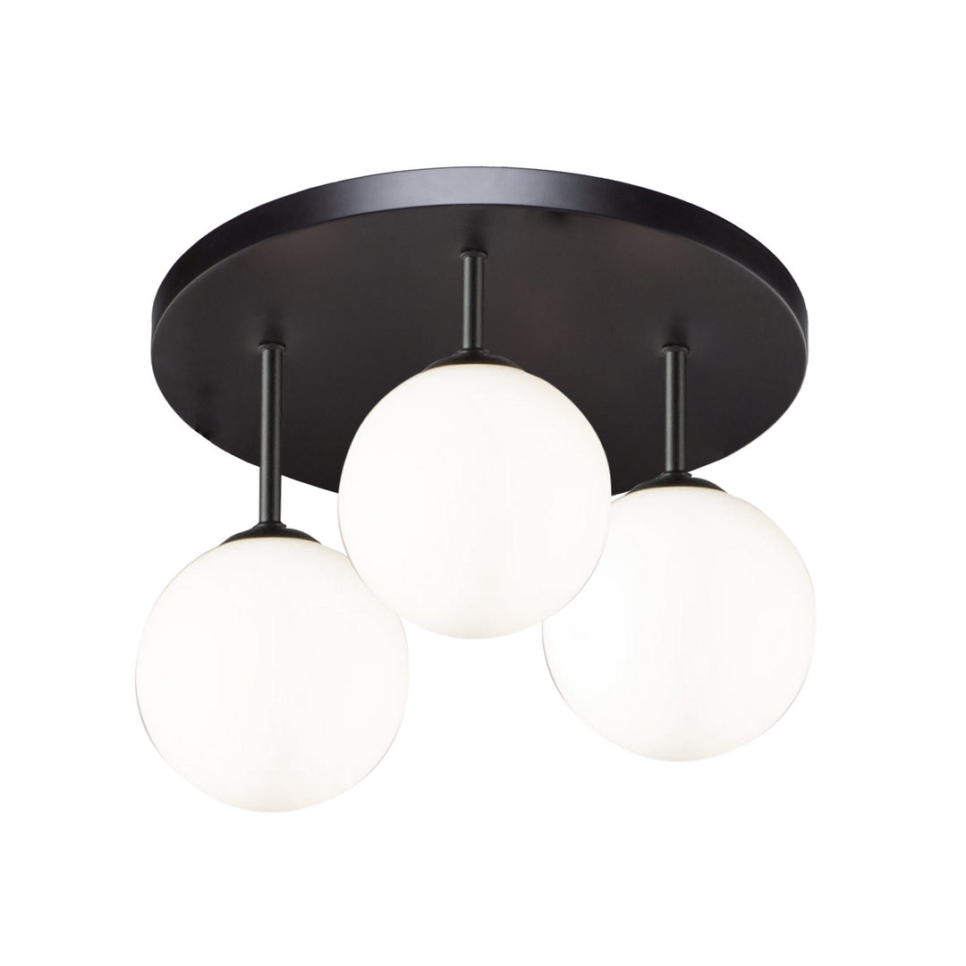 Artcraft Comet AC6653BK Ceiling Light - Semi Matte Black