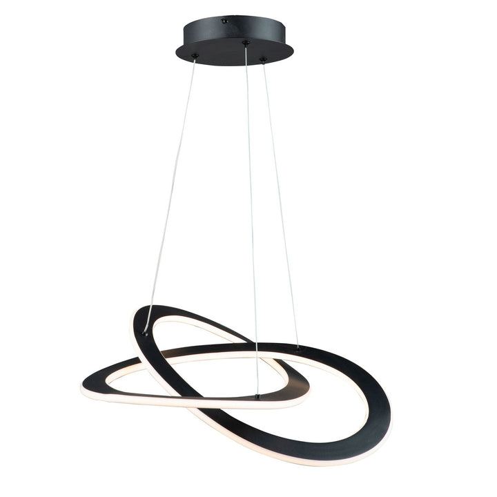 Artcraft Wave AC7076BK Pendant Light - Black