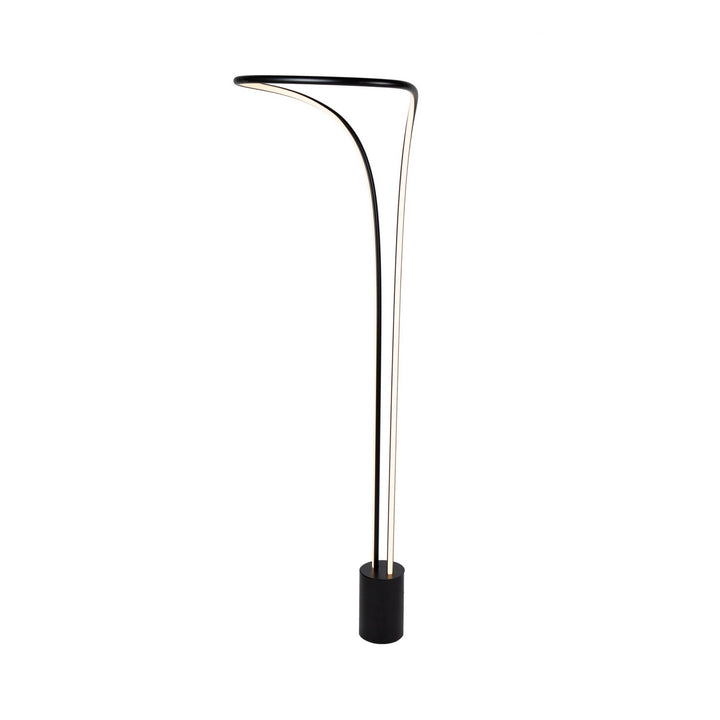 Artcraft Lighting AC7589BK Cortina Led Floor Lamp Lamp Black