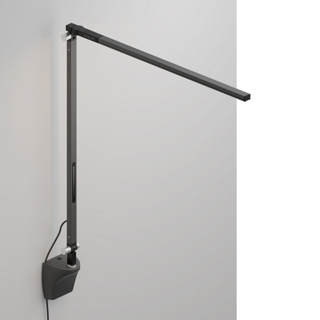 Koncept Lighting AR1000-CD-MBK-WAL  Z-Bar Lamp Metallic Black