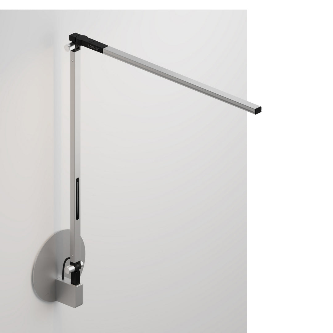 Koncept Lighting AR1000-CD-SIL-HWS  Z-Bar Lamp Silver