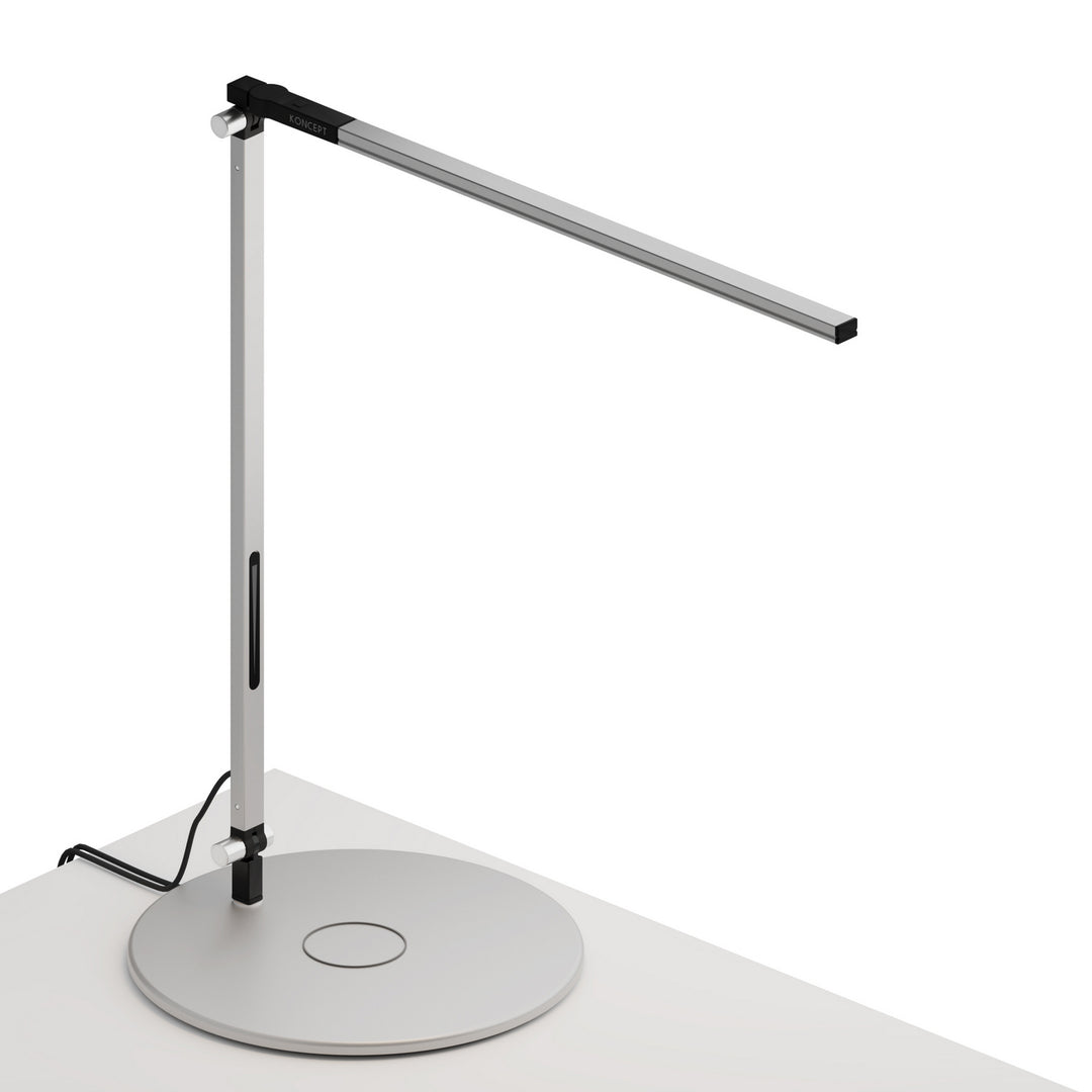 Koncept Lighting AR1000-CD-SIL-QCB  Z-Bar Lamp Silver