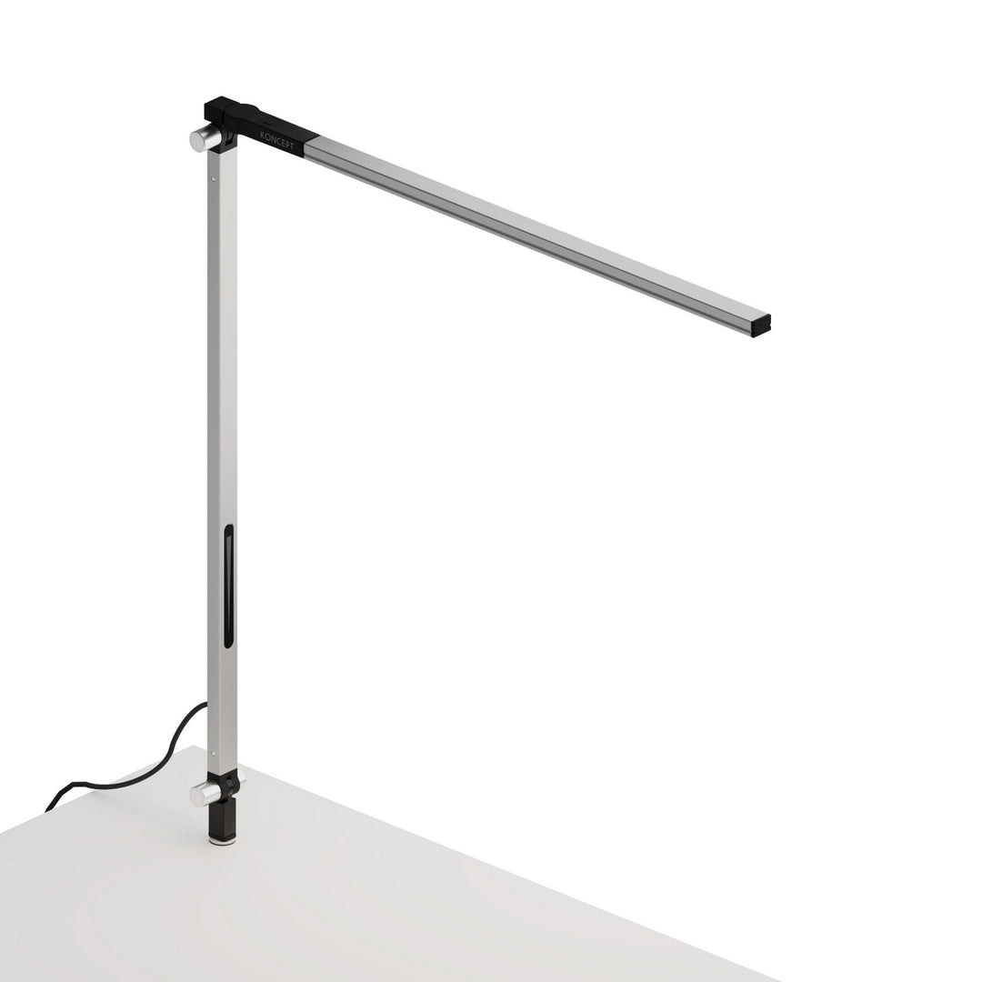 Koncept Lighting AR1000-CD-SIL-THR  Z-Bar Lamp Silver