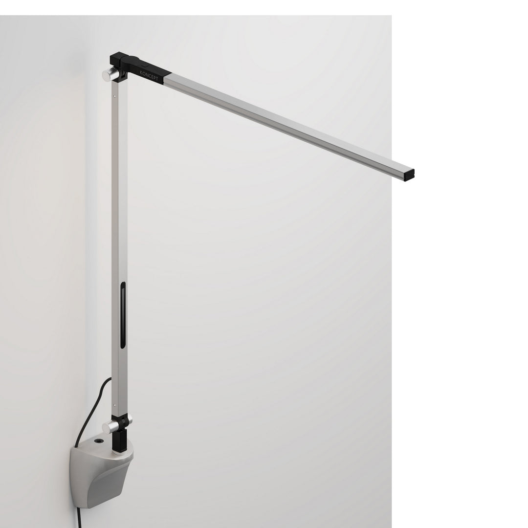 Koncept Lighting AR1000-CD-SIL-WAL  Z-Bar Lamp Silver