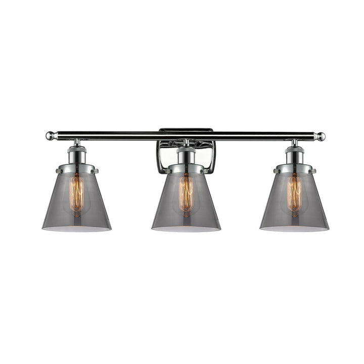 Innovations Ballston Urban 916-3W-PC-G63 Bath Vanity Light 26 in. wide - Polished Chrome