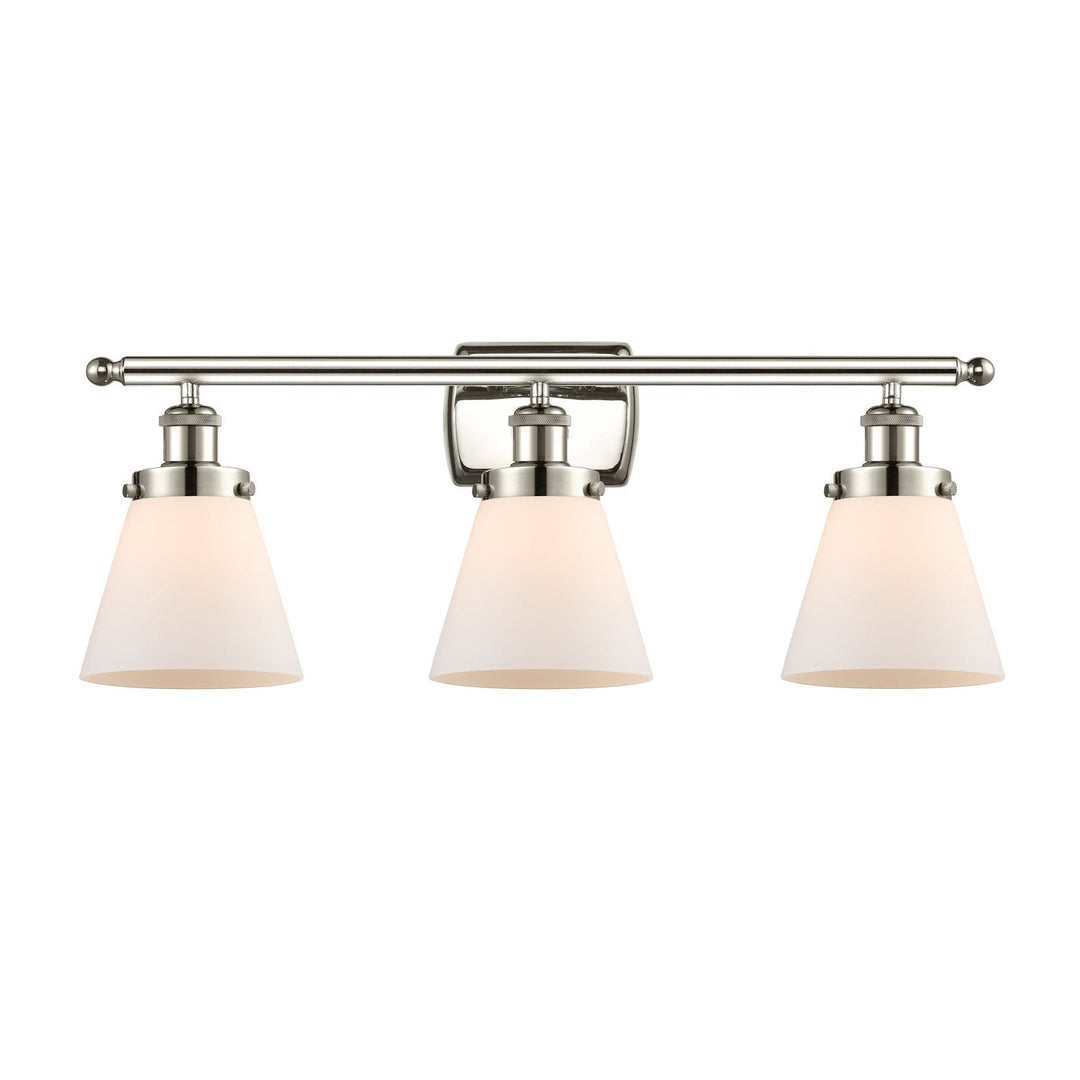 Innovations Ballston Urban 916-3W-PN-G61-LED Bath Vanity Light 26 in. wide - Polished Nickel