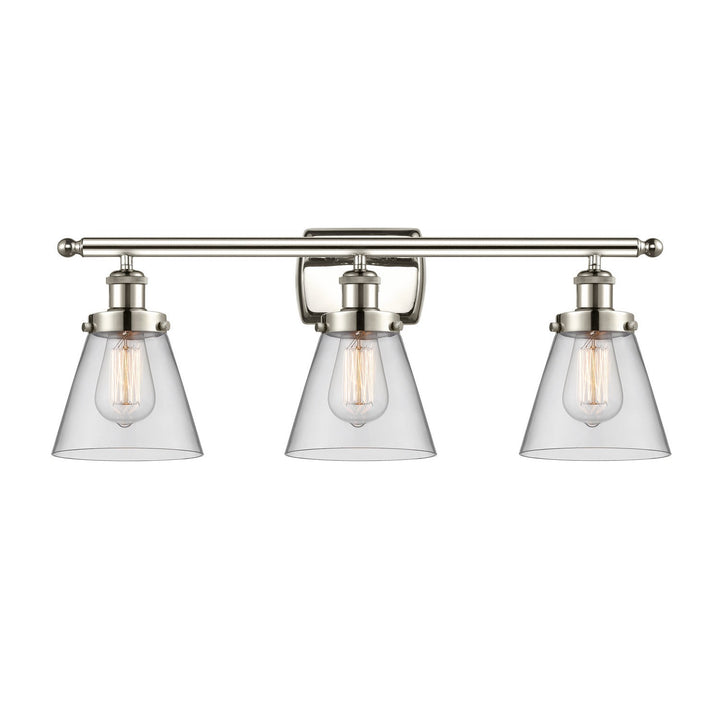 Innovations Ballston Urban 916-3W-PN-G62 Bath Vanity Light 26 in. wide - Polished Nickel
