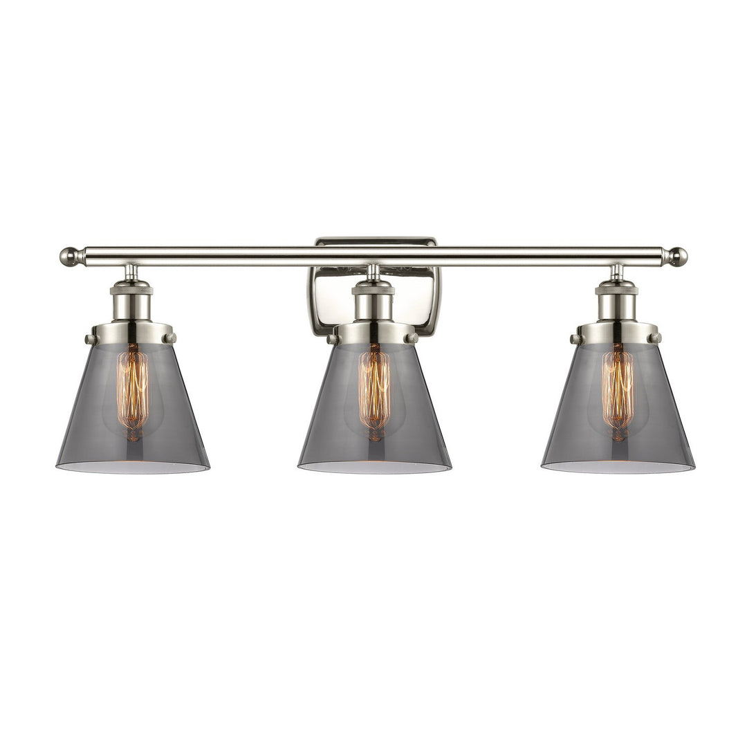 Innovations Ballston Urban 916-3W-PN-G63-LED Bath Vanity Light 26 in. wide - Polished Nickel