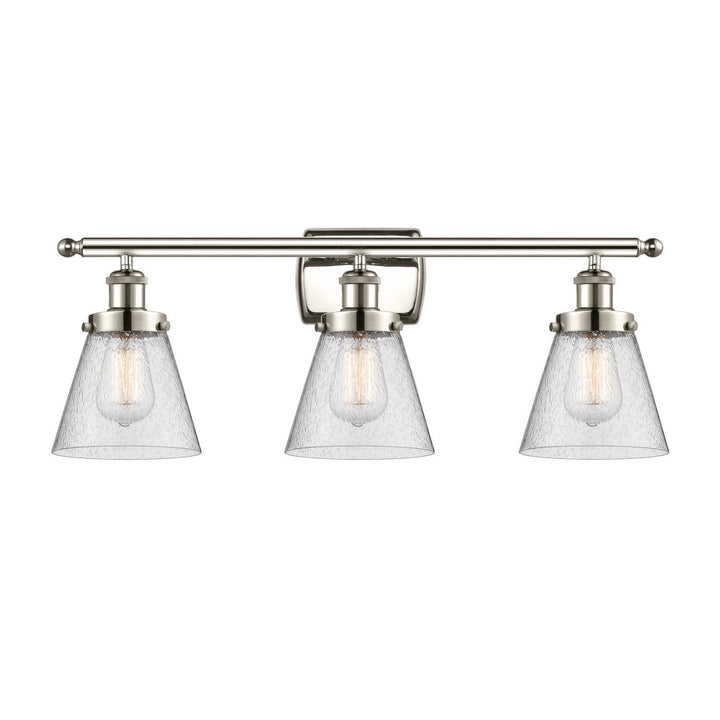 Innovations Ballston Urban 916-3W-PN-G64-LED Bath Vanity Light 26 in. wide - Polished Nickel