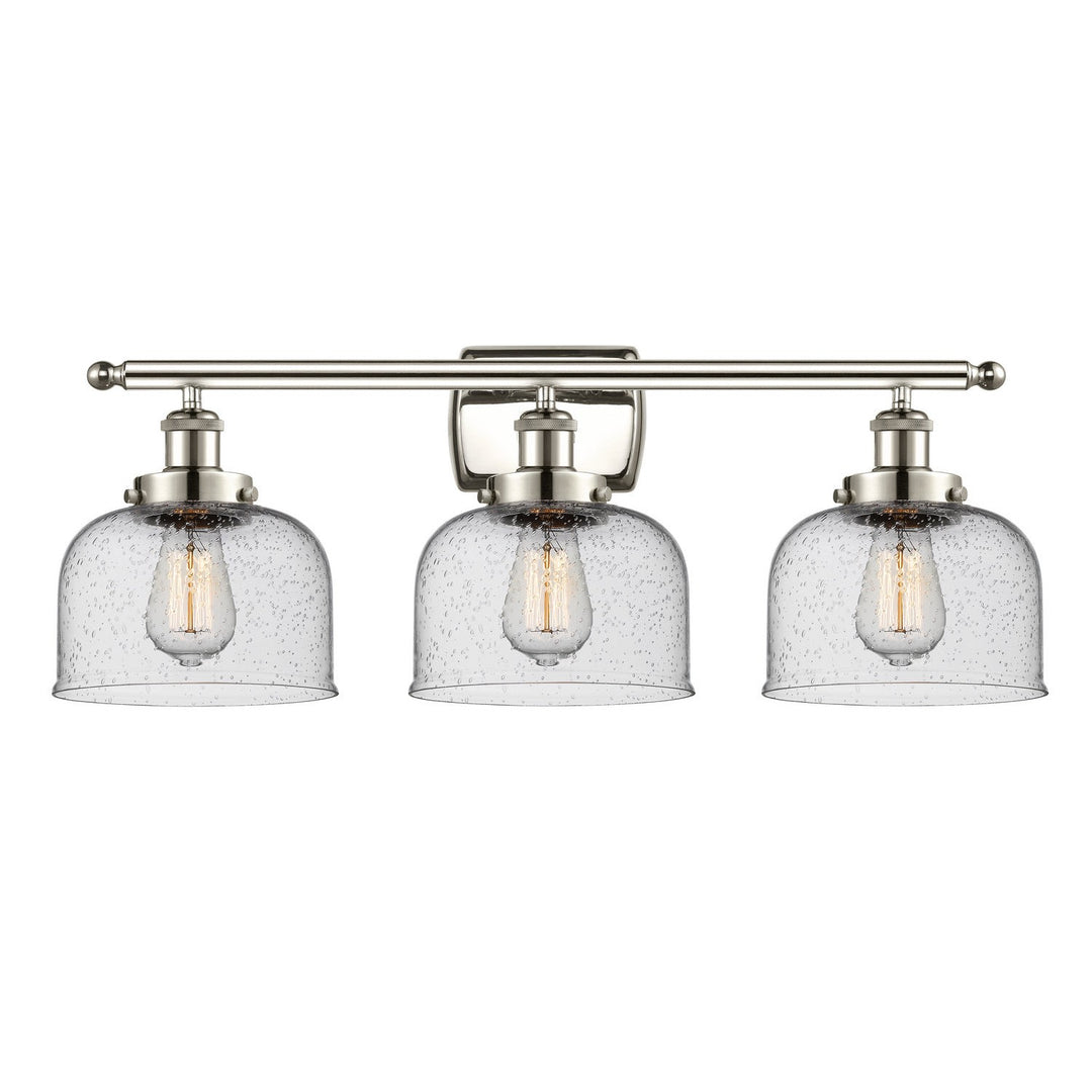 Innovations Ballston Urban 916-3W-PN-G74-LED Bath Vanity Light 28 in. wide - Polished Nickel