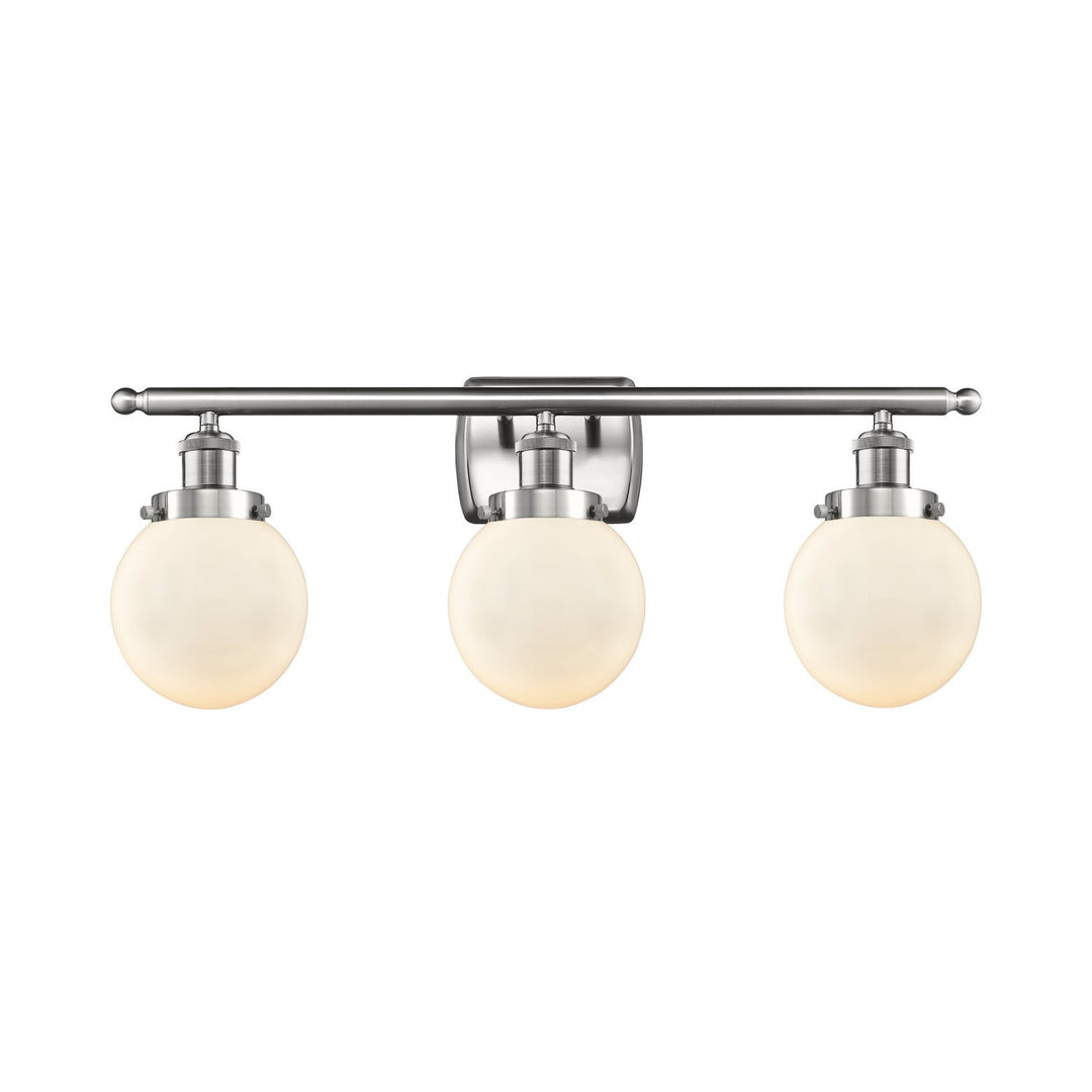 Innovations Ballston Urban 916-3W-SN-G201-6 Bath Vanity Light 26 in. wide - Brushed Satin Nickel
