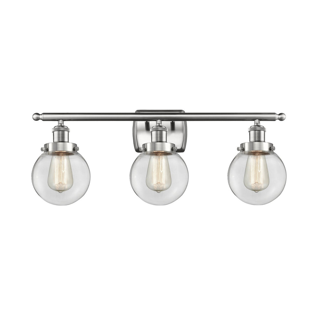 Innovations Ballston Urban 916-3W-SN-G202-6 Bath Vanity Light 26 in. wide - Brushed Satin Nickel