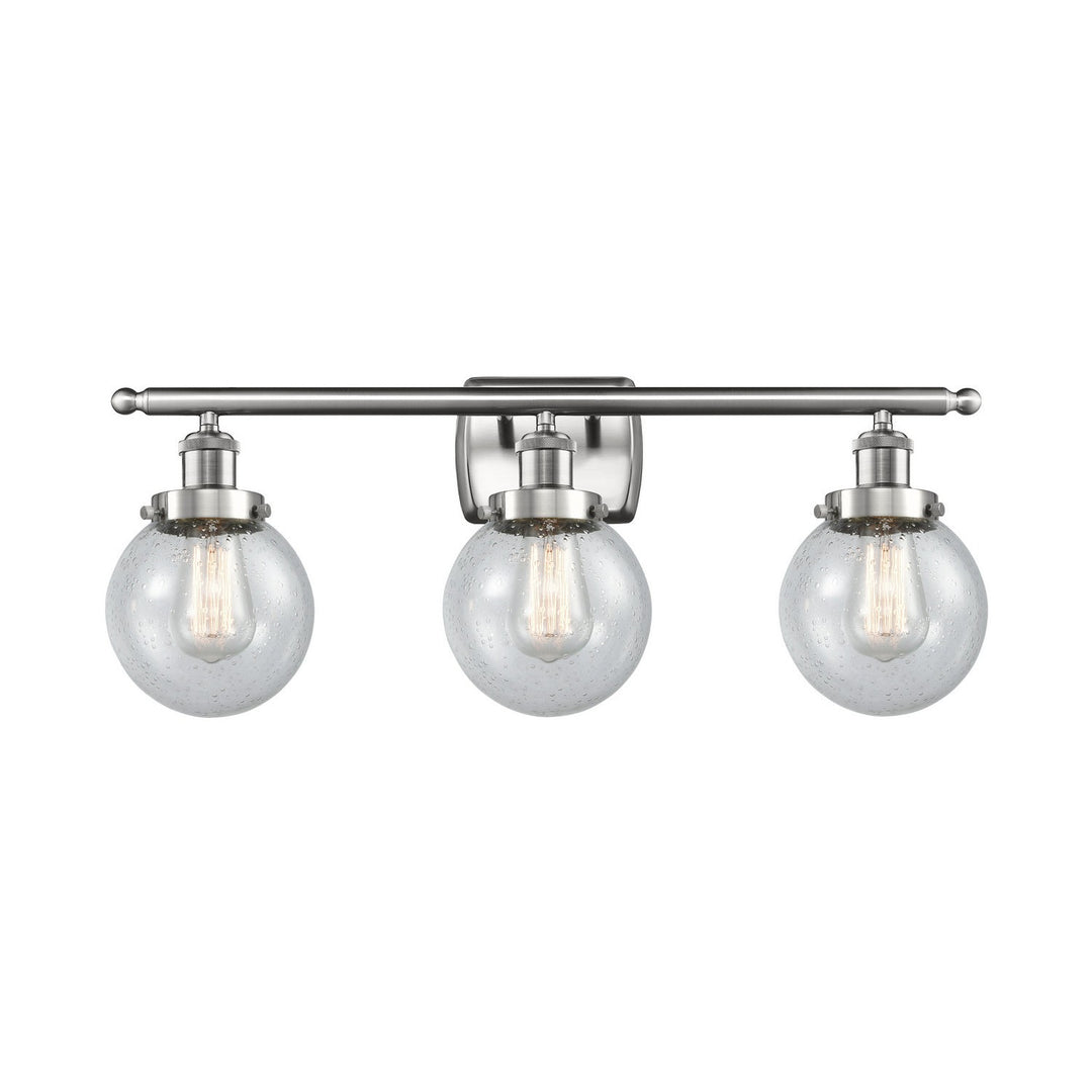 Innovations Ballston Urban 916-3W-SN-G204-6 Bath Vanity Light 26 in. wide - Brushed Satin Nickel