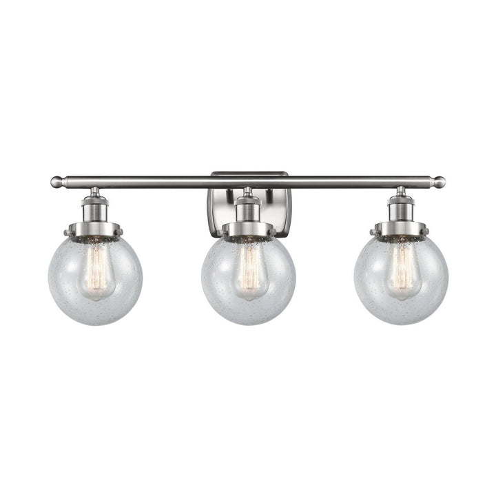 Innovations Ballston Urban 916-3W-SN-G204-6 Bath Vanity Light 26 in. wide - Brushed Satin Nickel