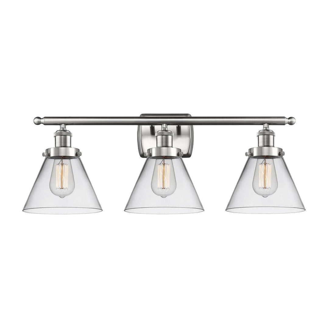 Innovations Ballston Urban 916-3W-SN-G42 Bath Vanity Light 28 in. wide - Brushed Satin Nickel