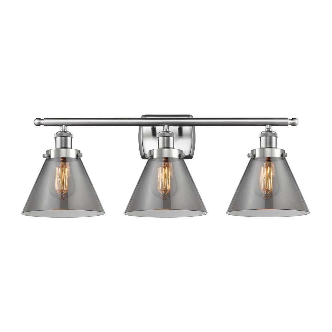 Innovations Ballston Urban 916-3W-SN-G43 Bath Vanity Light 28 in. wide - Brushed Satin Nickel