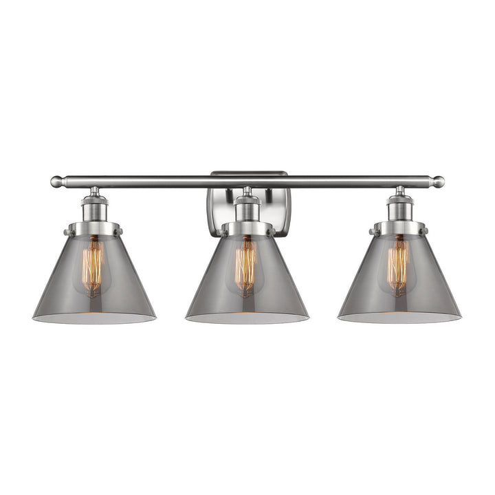 Innovations Ballston Urban 916-3W-SN-G43 Bath Vanity Light 28 in. wide - Brushed Satin Nickel