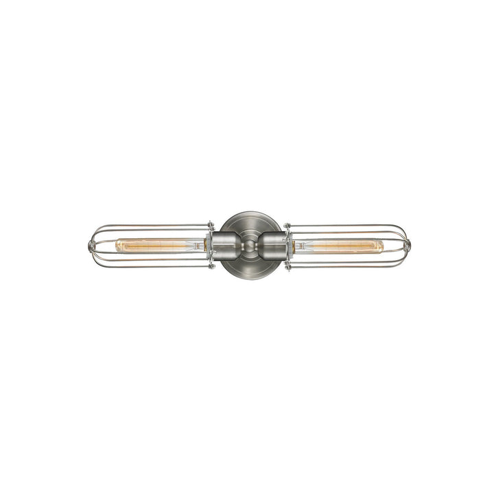 Innovations Austere 900-2W-SN-CE225-SN-LED Bath Vanity Light 22 in. wide - Brushed Satin Nickel