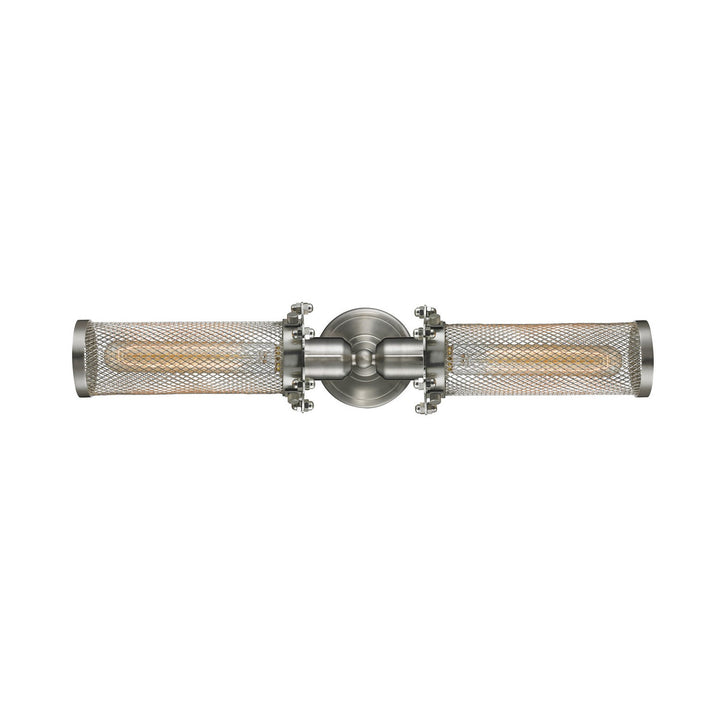 Innovations Austere 900-2W-SN-CE216-SN-LED Bath Vanity Light 21 in. wide - Brushed Satin Nickel